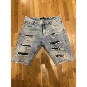 JORDAN CRAIG Shorts Mens 38 ‎ LEGACY EDITION Distressed Denim